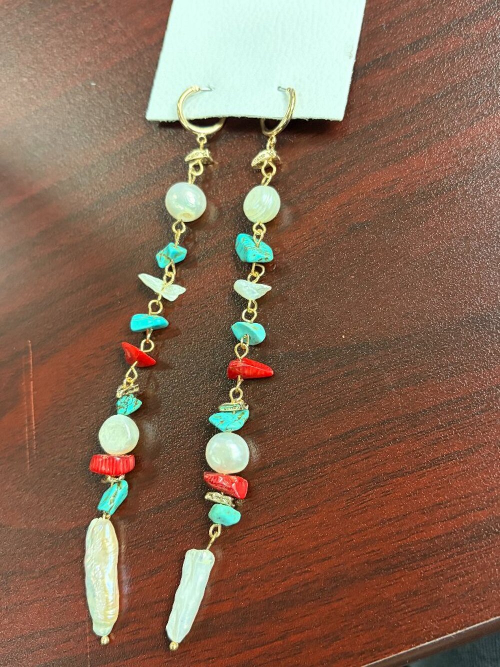 Free People Mesa Stone Dangle Earrings